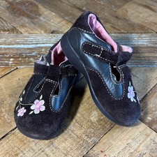 Pediped Brown Leather Suede