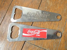 Lot 2 décapsuleurs Vintage COCA-COLA et VOLVIC