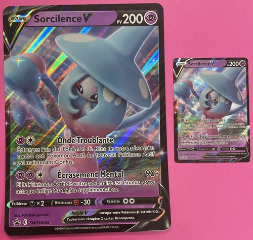 Carte pokemon sorcilence v - 1,