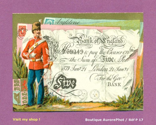 Chromo angleterre bank of - chromo,