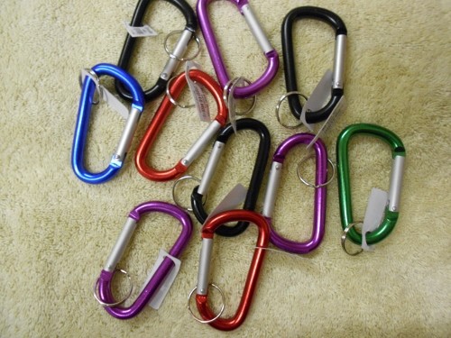 Carabiner with split - 10,