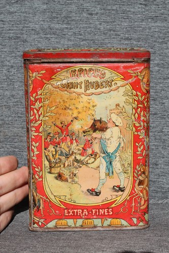 Ancienne boite tôle - boite,