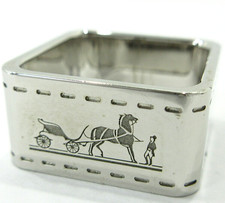 Bague écharpe Hermès Bolduc