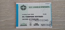 Billet 1998 KFC Lommel contre