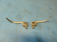 Ancien vélo aluminium poignée levier frein inversé Altes fahrrad old bike bici