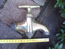 ANCIEN ROBINET EN BRONZE QUART DE TOUR TRES DECORATIF