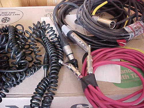 Guitar cables patch - guitar,