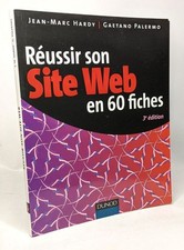 Réussir son site web en 60 fiches - 3ème édition | Très bon état