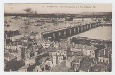 B1812/ CARTE POSTALE ANCIENNE BORDEAUX VUE GÉNÉRALE 1933 / CPA GIRONDE 33