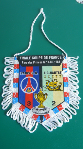 Football fanion finale de - football,