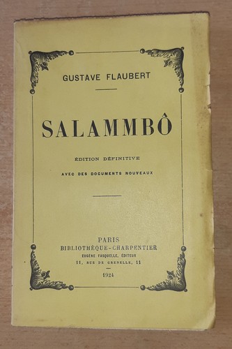 Salammbô roman oriental - roman, de