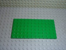 LEGO Plaque Plate 6x12 Green ref 3028 Set 6054/6024/6040/6041/5936/6246/3438...