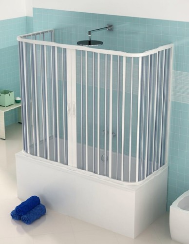 Pare baignoire côtés pvc - 3,