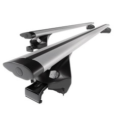 Barres de toit en aluminium pour Toyota Corolla E19 mk XII (2018-....) D argent