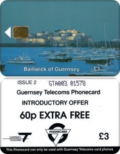 BELLE TELECARTE GUERNESEY /