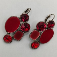 French Vintage 90s Red