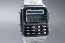 Rare Vintage [ N MINT ] Casio Calculator CL-301 Quartz Digital Men’s Watch...