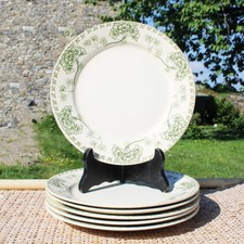 Set de 6 assiettes plates