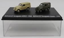 COFFRET ATLAS DUO 2 METAL UH HO 1/87 RENAULT JUVAQUATRE 1948 + ARMEE CROIX ROUGE