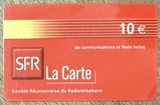 LA RÉUNION SFR LA CARTE 10€