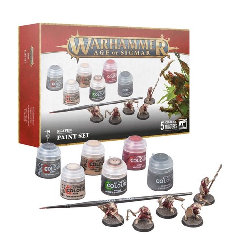 Paints set warhammer - warhammer, skaven