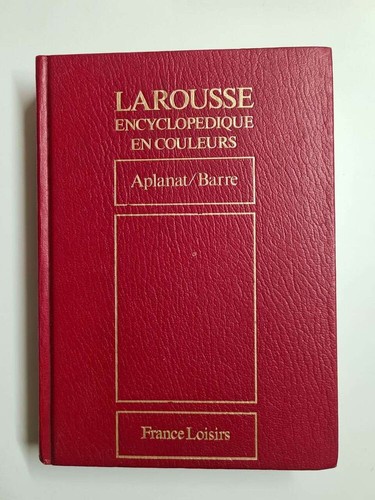 Larousse encyclopédique - , en