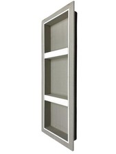 Douche LUX ELEMENTS 107 x 40,6 cm avec 2 étagères