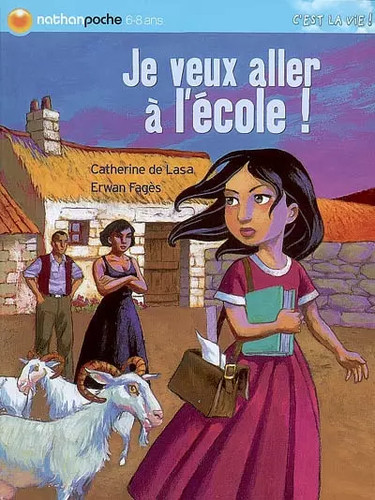 Veux aller école - je,