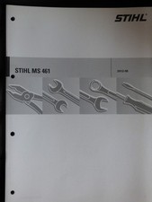 MANUEL ATELIER DE RÉPARATION TRONÇONNEUSE  STIHL MS461
