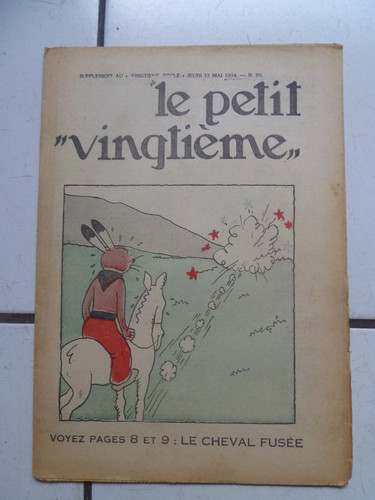 Tintin le petit vingtieme - tintin,