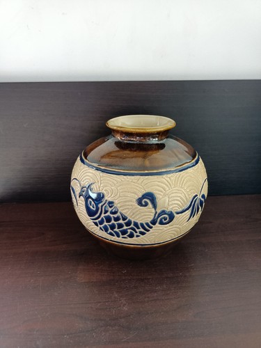Vase boule décor - boule, relief