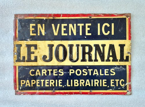 Rare tôle lithographiée - rare, le