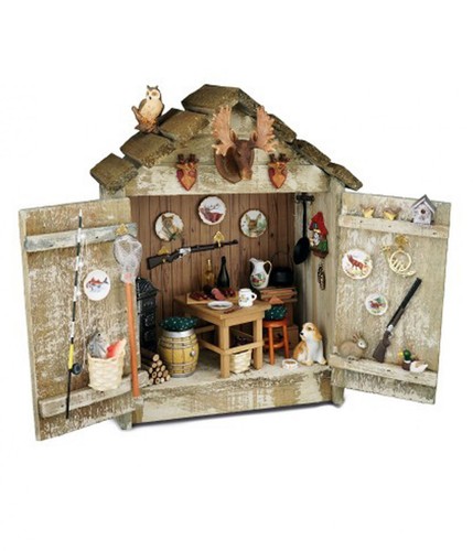 Maison poupées chasse - maison,