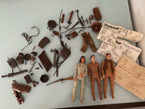 Marx toys johnny west lot - marx,
