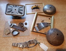 LOT PIÈCES HORLOGERIE DE PRÉCISIONS montre engrenages cloche pendules lot n°54