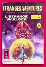 Etranges aventures n° 40 L'étrange Warlock - Arédit - 1975