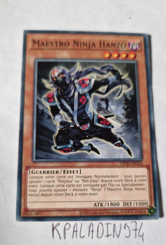 Maestro ninja hanzo - yu-gi-oh!,