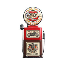 Enseigne pompe essence station- Déco métal vintage USA - déco rétro amèricaine