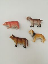 Lot de 4 figurine chien Colley Animaux de la ferme jeu  jouet