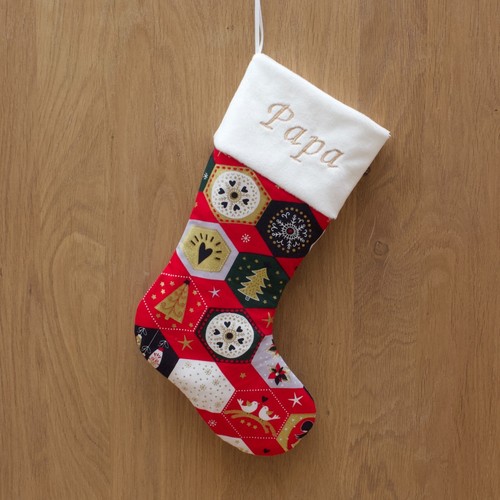 Chaussette botte noël 1 - ou, de