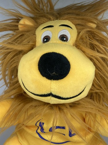 Peluche lion mascotte lcl tour - mascotte,