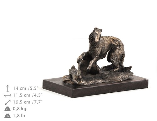 Barsoi lévrier russe statue - barsoi,,
