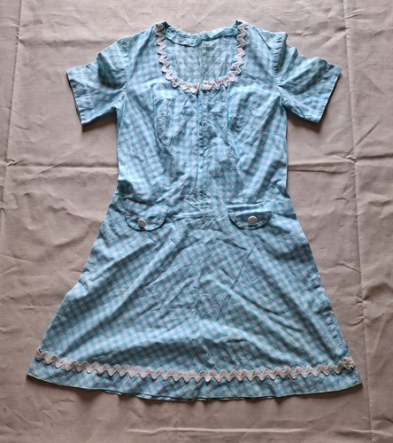 Vintage 1960s 70s - , gingham