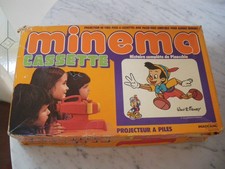 Projecteur Minema meccano FRANCE Walt DISNEY  CASSETTES  PINOCCHIO REF 14.42632