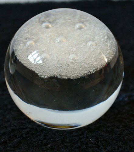 Presse papier cristal - en,