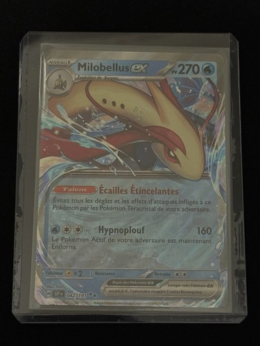 Carte pokémon milobellus - pokémon, ex
