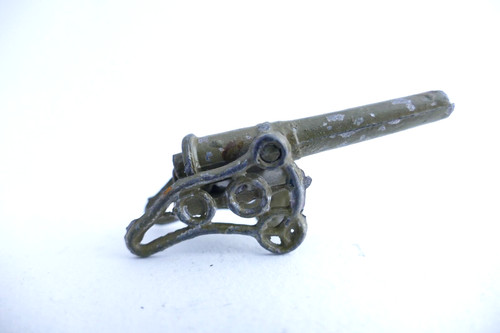 Jouet ancien petit canon - jouet,