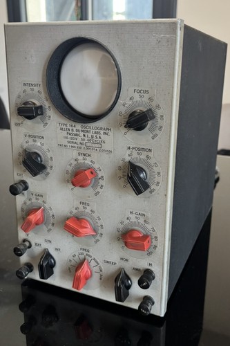 Oscilloscope vintage allen - oscilloscope, b