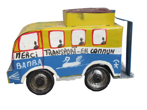 Jouet tôle taxi brousse - jouet,