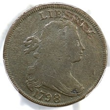 1798 S-149 R-4+ PCGS VG
